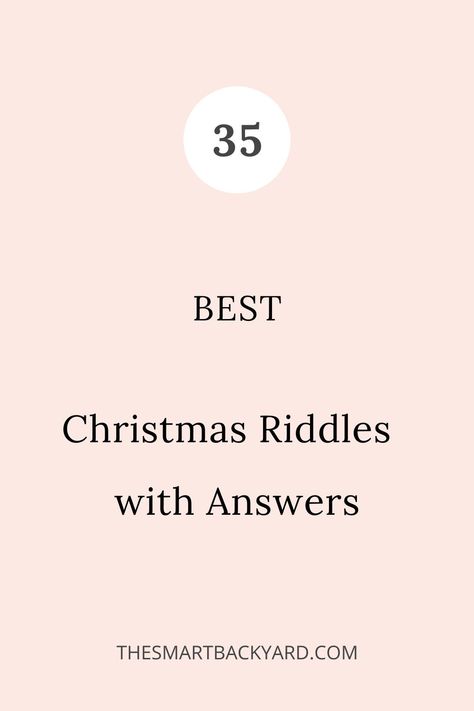 Want to learn more about Christmas? Try these amazing Christmas riddles with answers and see how many you will get right. Christmas Riddles For Adults, Christmas Riddles With Answers, Christmas Riddles For Kids, Kids Riddles With Answers, Riddle Questions, Christmas Questions, Christmas Riddles, Riddles For Kids, Everything Christmas