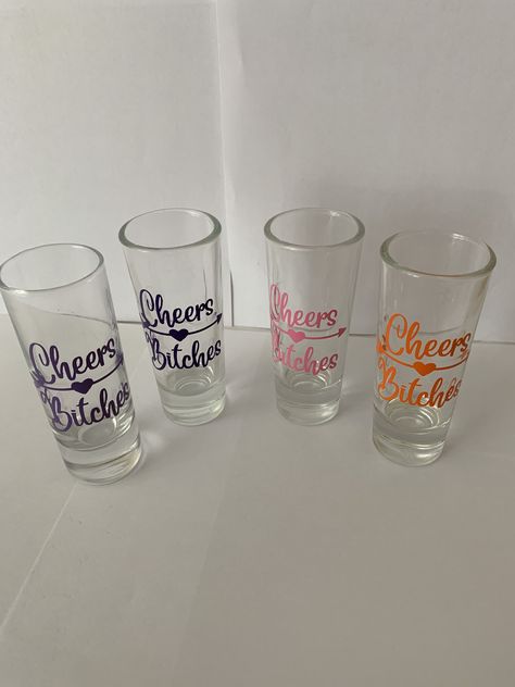 Customize 2oz shot glasses to your personal liking. These glasses are good for different events, festivals, bachelorette and bachelor parties, bridesmaids, groomsmen, friends, etc. Shot Glass Ideas Vinyl, Shot Glass Ideas, Vinyl Glasses, Beer Glass Design, Glass Png, Custom Glasses, Bridesmaids Groomsmen, Bachelor Parties, Waves Wallpaper