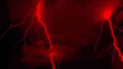 Lightning Gif, Storm Tattoo, Storm Wallpaper, Red Aesthetic Grunge, Storm Art, Red Lightning, Storm Photography, Animated Banners, Lightning Storm