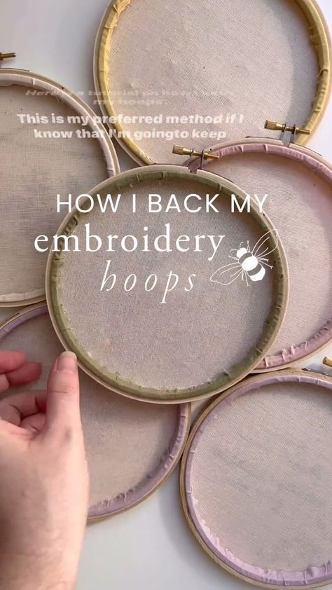 Learn how to back embroidery hoops for a professional finish! #embroideryhoops #embroiderybacking . #How_To_Decorate_Embroidery_Hoop #How_To_Finish_Off_Embroidery_Hoop #Back_Of_Embroidery_Project #Closing_Embroidery_Hoop Embroidery Hoop Art Diy, Simple Hand Embroidery Patterns, Crochet Carpet, Simple Embroidery Designs, Embroidery Stitches Tutorial, Creative Embroidery, Cute Embroidery, Simple Embroidery, Personalized Embroidery