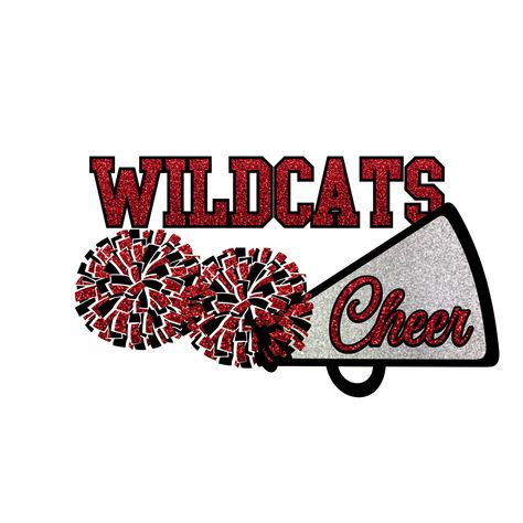 Excited to share this item from my #etsy shop: Wildcats Cheer SVG Wildcats Cheer, Cheer Designs, Cheers Theme, Cheer Svg, Cheer Squad, Cheer Outfits, Cheer Mom, Team Names, Wild Cats