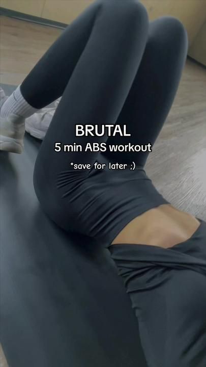 5 Min Ab Workout, 5 Min Abs, Abb Workouts, Membakar Lemak Perut, Flat Tummy Workout, Bed Workout, Tummy Workout, Workout For Flat Stomach, Quick Workout Routine