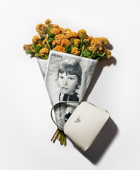 Prada 2020, Flower Branding, Up Theme, Flower Business, Phase One, Resort 2020, Flower Studio, Flower Packaging, Photography Fashion