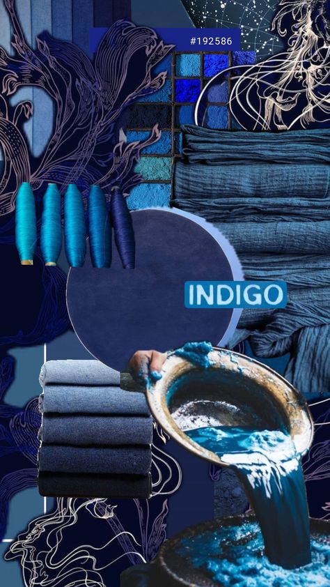 the Indigo dye, that fills the sky #indigo #indigoaesthetic #cool #fashion? #asesthetic #asethetic #colourcore Indigo Aesthetic, Bohemian Lounge, African Indigo, Cool Fashion, Indigo Dye, Color Of The Year, Indigo Blue, Fashion Drawing, The Sky