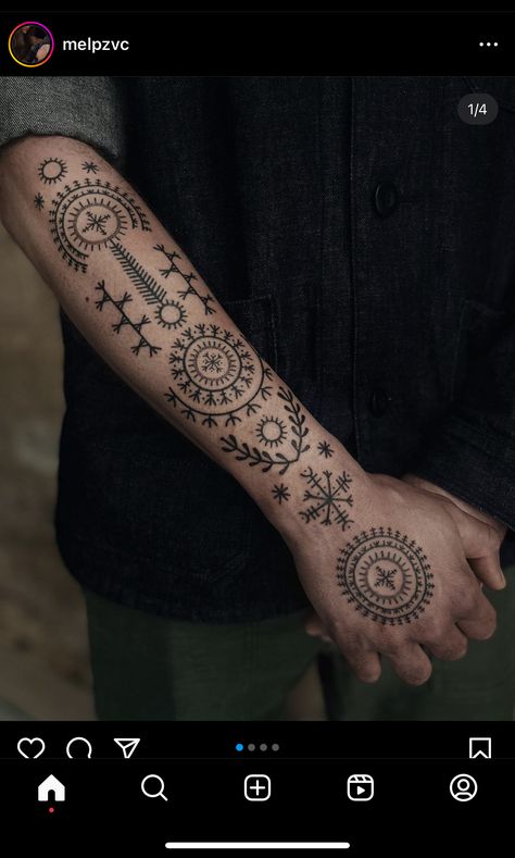 Croatian Traditional Tattoo, Eastern European Tattoos, Croatian Tattoo Meaning, Traditional Polish Tattoo, Eastern Tattoos, Traditional Croatian Tattoo, Lithuanian Tattoo, Croatia Tattoo, Hand Palm Tattoos