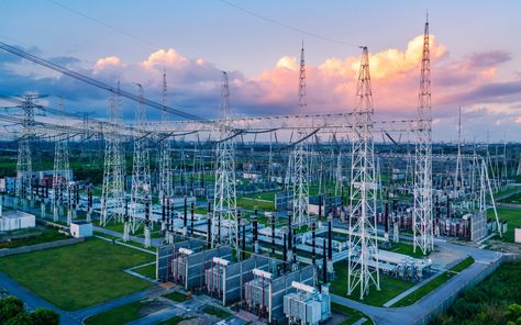 Electrical Aesthetic, Electric Substation, Electricity Aesthetic, Electric Power Distribution, Yoruba Orishas, Electrical Substation, Industrial Electrical, Wind Generator, Energy Resources