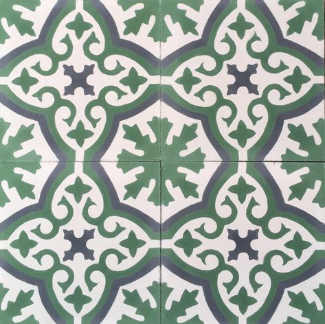 Encaustic tiles, patterned tiles, cement tiles, bespoke tiles, hydraulic tiles, Tile Entryway, Patterned Bathroom, Style Hallway, Hall Tiles, Victorian Style Bathroom, Patterned Bathroom Tiles, Green Tile Bathroom, Hydraulic Tiles, Entryway Flooring