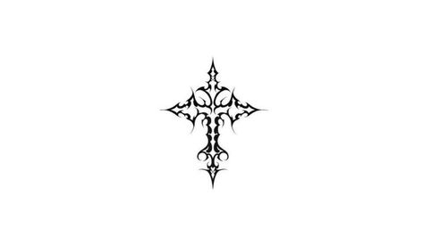 Pretty Cross Tattoo, Tattoos 2022, Stick Poke Tattoo, Ear Tattoo Ideas, Grunge Tattoo, Sigil Tattoo, Tattoo Inspiration Men, Tattoo Style Drawings, Poke Tattoo