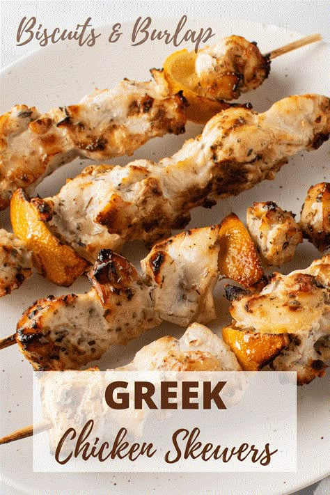 Air Fryer Greek Chicken, Healthy Air Fryer Chicken, Greek Chicken Skewers, Feta Sauce, Sandwich Fillers, Chicken Skewer Recipe, Healthy Air Fryer, 12 Tomatoes, Chicken Kebabs