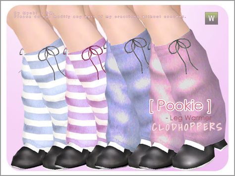 Pookie Leg Warmer Clodhoppers  http://www.thesimsresource.com/downloads/details/category/sims3-clothing-female/title/%5B-pookie-%5D--leg-warmer-clodhoppers/id/1174440/ Sims 4 Mods Leg Warmers, Leg Warmer Sims 4 Cc, Ts4 Leg Warmers, Sims Leg Warmers, Sims 4 Cc Legwarmers, Sims 4 Gyaru Clothes, Gyaru Ts4 Cc, Sims 4 Gyaru Cc Clothes, Ts4 Gyaru