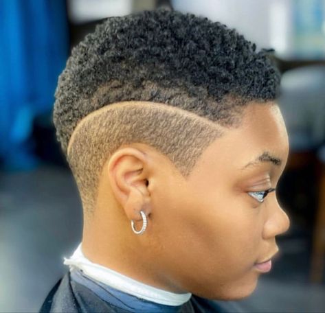 Low Cut Hairstyles, Black Haircuts, Tapered Natural Hair Cut, Big Chop Natural Hair, Natural Haircuts, Natural Hair Haircuts, Short Natural Haircuts, Buzz Cut Hairstyles, Short Hair Designs