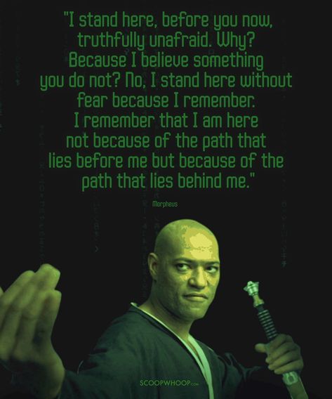 Morpheus Quotes, The Matrix Is Real, Matrix Quotes, There Is No Spoon, 16 Quotes, Dystopian World, The Matrix Movie, Movies Of All Time, Famous Movie Quotes