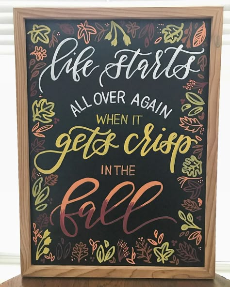 It finally feels like fall! Bar Specials Ideas, Chalkboard Menu Design, Coffee Specials, Chalk Art Coffee, Chalkboard Border, Bar Specials, Starbucks Chalkboard, Fall Chalkboard Art, Chalkboard Restaurant