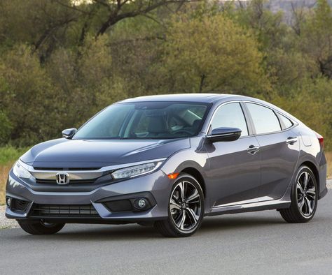 The Best New Cars of 2016 You Can Actually Afford 2016 Honda Civic Sedan, 2016 Honda Civic, Best Cars For Teens, Honda Civic 2017, Honda Civic Sport, Car For Teens, Eco Friendly Cars, Honda Civic Coupe, Sedan Cars