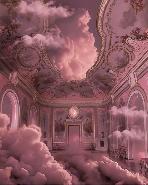 Castle Aesthetic, Soft Pink Theme, Royalty Aesthetic, Royal Aesthetic, Aesthetic Space, Spring Wallpaper, Pastel Pink Aesthetic, Fantasy Places, My Place