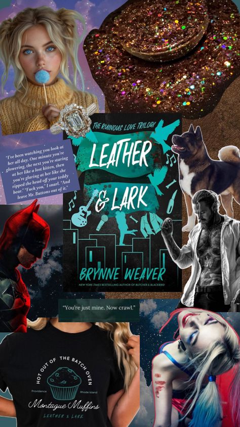 Butcher And Blackbird Spicy Chapters, Leather And Lark Book Fanart, Leather And Lark Book Aesthetic, Butcher And Blackbird Fanart, Butcher And Blackbird Aesthetic, Leather And Lark, Darkest Temptation, Books Spicy, Book Collage