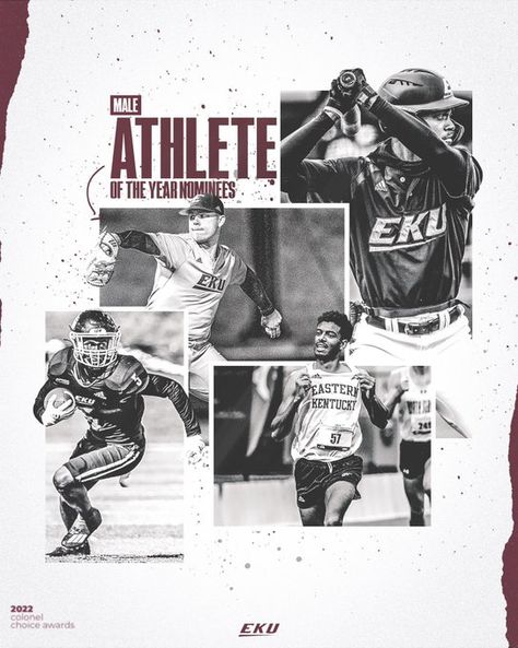 Athlete Poster Ideas, Sport Yearbook Page Ideas, Cheer Graphic Design, Sports Posters Design, Sports Photo Collage, Athlete Poster Design, Register Now Poster Design, Sports Collage Design, Athletic Graphic Design