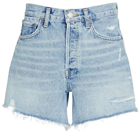 Long Denim Shorts, Outfit Inspo Spring, Random Clothes, Artsy Outfit, Destroyed Denim, Cowgirl Outfits, Distressed Denim Shorts, Cut Off Shorts, White Denim