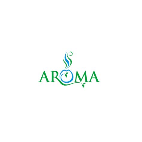 Aroma Logo Design, Aroma Logo, Fragrance Logo, Fmcg Products, Fragrance Business, Cafe Inspiration, Perfume Logo, Business Logo Inspiration, Teal Sofa