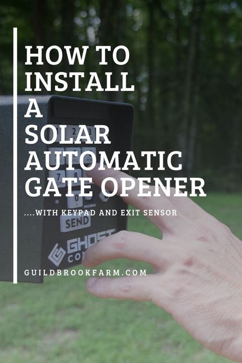 Automatic Gates Driveways Diy, Solar Powered Gate Openers, Solar Gate Opener, Cattle Business, Entrance Landscaping, Solar Roof Shingles, Solar Energy Design, Automatic Gate Opener, Solar Shingles