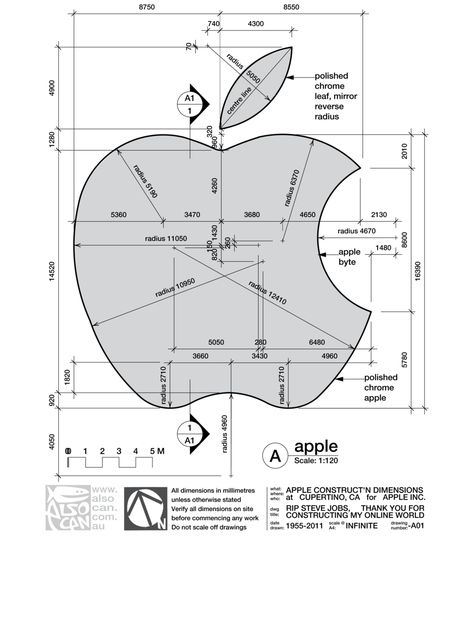 APPLE Apple Logo Design, Desain Buklet, Graphisches Design, Famous Logos, Autocad Drawing, Cad Drawing, Apple Logo, Mechanical Design, Mechanical Engineering