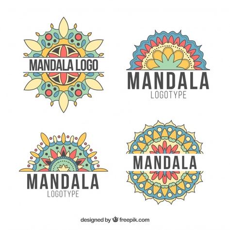 Mandala Logo Design, Mandala Logo, Art Logo Design, Mandala Background, Logotype Design, Elegant Business Cards, Art Style Inspiration, Vector Drawing, Bookmarks Handmade