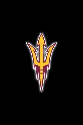 Iphone Wallpaper Size, Sun Devils, Band Wallpapers, College Logo, Arizona State University, Cosplay Characters, Phoenix Suns, Arizona State, Iphone Wallpapers