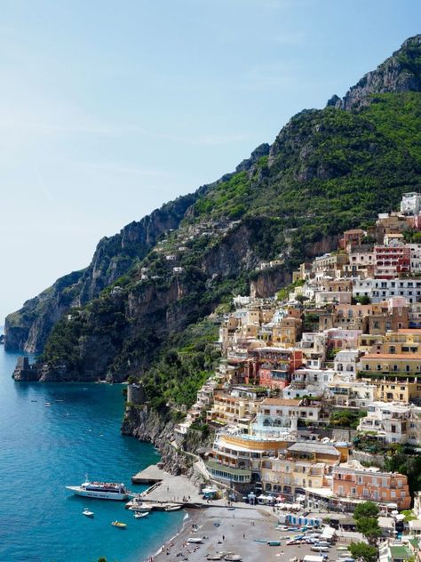 A Quick Guide to Positano Isle Of Capri, World Of Wanderlust, Italy Tours, Cities In Europe, European Vacation, Travel Info, Italy Vacation, Coastal Towns, Relax Time