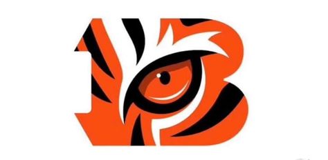 Cincinnati Bengals Crafts, Facebook Cover Ideas, Joe Burrow Bengals, Bengals Cheerleaders, Football Paintings, Nfl Logos, Cincinnati Bengals Football, Football Drawing, Football Crafts