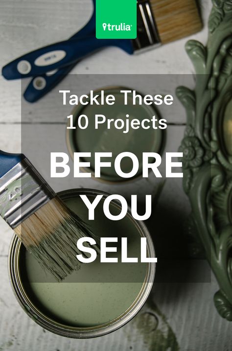 10 Projects To Tackle Before Selling A House Selling House Tips, Staging A Home, Sell House, House Staging, House Real Estate, Selling A House, Home Staging Tips, Staging Ideas, Sell My House