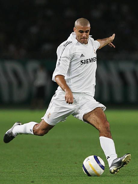 Carlos Diogo of Real Madrid in 2005. 2000s Football, Real Madrid, Madrid, Football, American Football