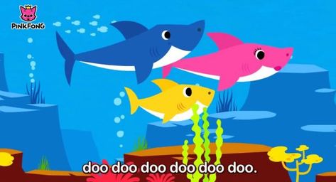 ‘Baby Shark’ Children's Song Hits Billboard Hot 100 List | Fatherly Baby Shark Youtube, Baby Shark Dance, Movement Songs, Baby Shark Song, Sharks For Kids, Sharks Funny, Dance Sing, Kids App, Great White Shark