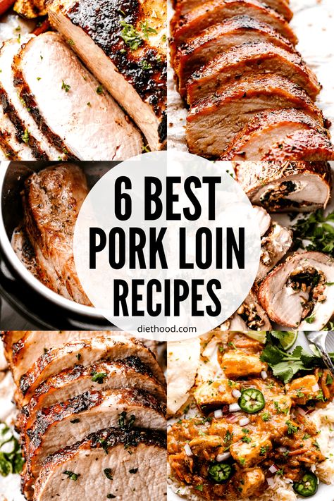 Tender, juicy, flavorful pork? You got it! This collection of 6 of the Best Pork Loin Recipes is sure to revamp your menu. Whether you need an elegant main course or a simple weeknight dinner, you’ll find it here. Recipe Pork Loin Roast, Pork Loin Centre Roast Recipes, Pork Loin With Gravy, Herb Pork Loin, Pork Lion Recipes, Best Pork Loin Recipe, Juicy Pork Loin, Boneless Pork Loin Recipes, Pork Loin Recipes Oven