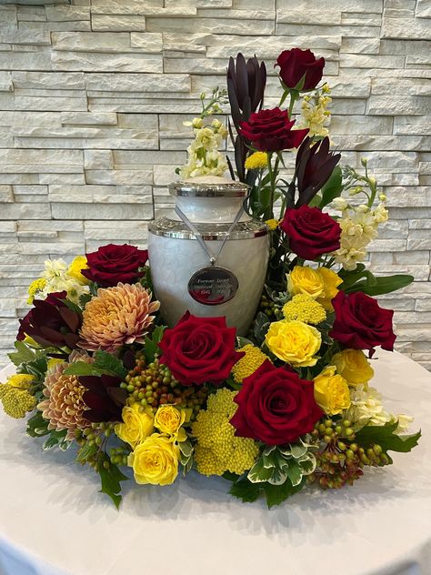 Statement Urn pieces 🕊️

#urnflowers #urnwreath #urnarrangement #creamation #provoflorist #provflowershop Urn Arrangements, Flower Urn, Online Flower Shop, Memorial Flowers, Dish Garden, Church Flowers, Flower Studio, Sympathy Flowers, Floral Ideas