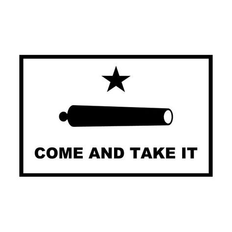 Come And Take It Tattoo, Come And Take It Flag, Mcdonalds Funny, Texas Tattoo, Texas Tattoos, Gadsden Flag, Flag Tattoo, Come And Take It, Leg Tattoo Men