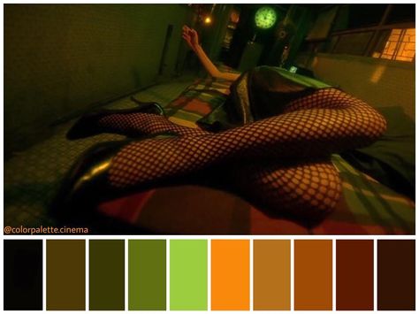 Fallen Angels (Wong Kar-Wai, 1995) Othello Poster, Christopher Doyle, Fallen Angels 1995, Wong Kar Wai, Movie Color Palette, Tokyo Aesthetic, Cinema Colours, Panther Art, Fallen Angels