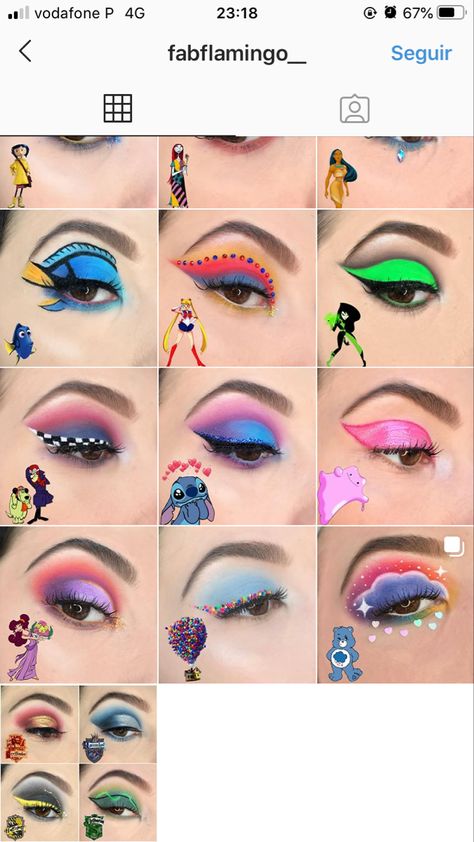 Lilo And Stitch Makeup Eye, Eeyore Eye Makeup, Disney Eyeshadow Looks, Stitch Make Up Halloween Makeup, Cartoon Inspired Makeup, Stitch Disney Makeup, Makeup Ideas Crazy Creative, Stitch Makeup Ideas, Stitch Eye Makeup