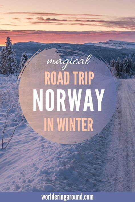 Discover the magical Norway in winter with the best Norway road trip itinerary. Visit Norway fjords in winter and try Norway in a Nutshell. Experience great adventure in Norway with the most magical Norway winter road trip itinerary. Map included! | Worldering around #Norway #roadtrip #travel #travelinspiration #winter Norway In Winter, Norway Roadtrip, Winter Road Trip, Norway In A Nutshell, Europe Trips, Norway Winter, Norway Fjords, Travel Through Europe, Winter Road