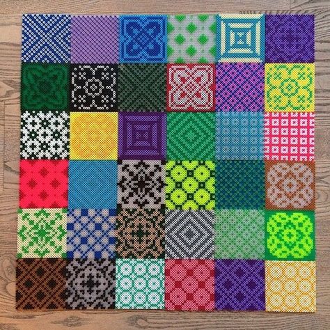 Square Fuse Bead Patterns, Hama Beads Square, Hama Beads Coasters Square, Perler Bead Coasters Patterns Square, Perler Beads Art, Perler Coasters, Hama Beads Coasters, Tiles Diy, Perler Creations