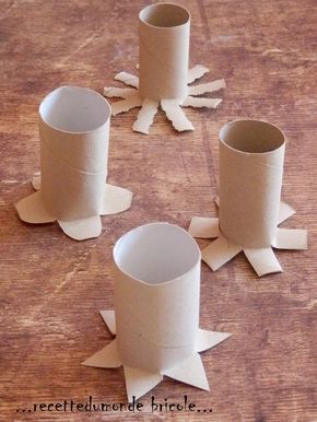 Toilet Paper Crafts, Toddler Arts And Crafts, Toilet Paper Roll Crafts, Paper Roll Crafts, Daycare Crafts, Wood Stamp, Toddler Art, Preschool Art, Craft Activities For Kids