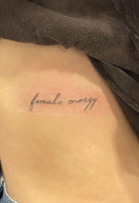 Female Energy Tattoo, Energy Tattoo, Female Energy, Cute Tattoos, Fish Tattoos, Jesus Fish Tattoo, Tattoo Quotes, Tatting, Energy