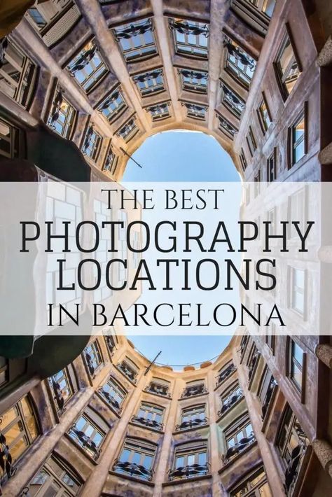 Best Photography Locations in Barcelona: Full list of some of the best photography locations in Barcelona to help you get the best photos from your trip to the city. Also includes tips for getting around Barcelona, finding accommodation in Barcelona and more! Barcelona Spain Travel, Spain Travel Guide, Travel Photography Tips, Barcelona Travel, Voyage Europe, Spain And Portugal, Location Photography, Europe Travel Tips, Spain Travel