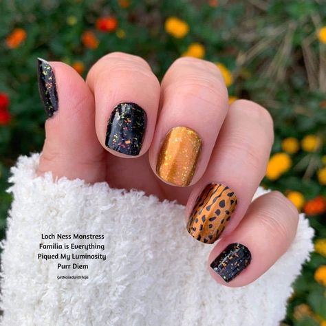 Familia Is Everything Color Street Combo, Familia Is Everything Color Street, Iridescent Nails, Nail Color Combos, Fall Manicure, 2023 Color, Subtle Nails, Nails Halloween, Loch Ness