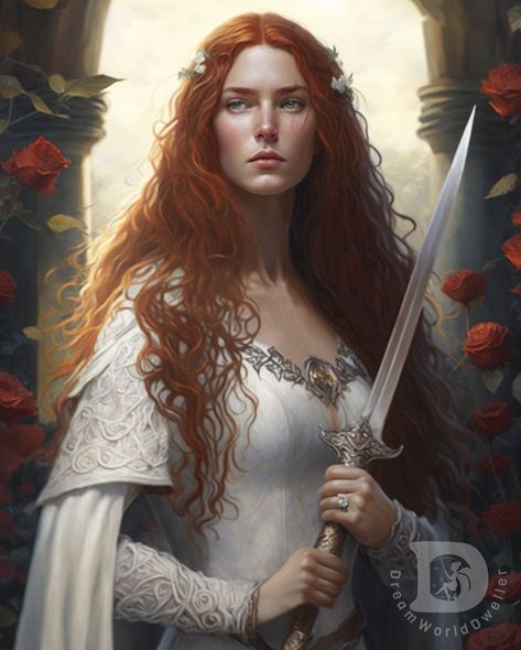 Book Series: Blood and Ash by author Jennifer L. Armentrout (artwork: @dreamworlddweller) Redhead Characters, Princess Clipart, Redhead Art, Celtic Warrior, Prince Dragon, Celtic Warriors, Arte Peculiar, Heroic Fantasy, Celtic Woman