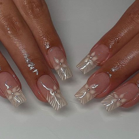 Jelly Acrylic Nails, Mexican Inspired Nails, Nina Core, Cruise Nails, Graduation Nails, February Nails, Nails 2023, Pretty Stuff, Dream Nails