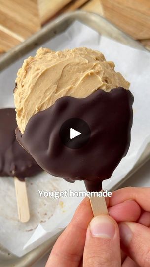 Frozen Reese’s Bars 🍫🥜😋 | Keto Snackz | Keto Snackz · Original audio Homemade Frozen Reeses Bars, Peanut Butter And Yogurt Frozen, Frozen Greek Yogurt Peanut Butter Popsicles, Peanut Butter Greek Yogurt Popsicles, Greek Yogurt Peanut Butter Ice Cream, Peanut Butter Yogurt Popsicles, Frozen Reeses Bars, Frozen Reeses Peanut Butter Pops, Greek Yogurt Peanut Butter Cups