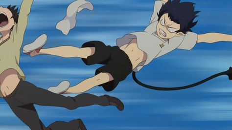 Lmao! Rin drop kicking Yukio XD Blue Exorcist Funny, Rin Blue Exorcist, Drop Kick, Blue Ex, Blue Exorcist Rin, Pretty Characters, Blue Exorcist Anime, Exorcist Anime, Rin Okumura