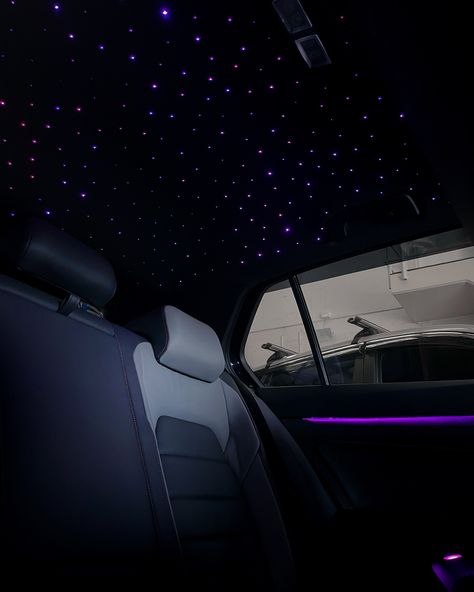 500 stars twinkle starlight in 2023 Golf GTI ✨ RGB Colour Scheme Remote & App control Stunning Twinkle Effect Invisible Installation DM now for your luxury starlight headliner. Starlight Headliner, Golf Gti, App Control, Colour Scheme, Twinkle Twinkle, Color Schemes, Roof, Sydney, Rolls