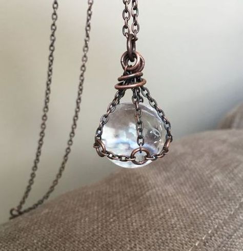 daniellerosebean gemstone Pendant Wiccan Jewelry Diy, Gem Pendant Necklace, Adjustable Magical Pendant Jewelry, Handmade Magical Pendant Necklace, Mystical Pendant Jewelry Gift, Witchcraft Jewelry Enchantment, Witch Necklace Pendants, Magic Pendant, Witch Pendant