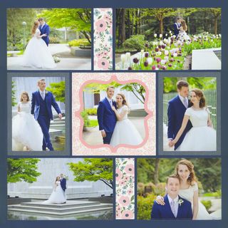 Wedding Album Scrapbooking, Wedding Scrapbook Pages, Mosaic Moments, Wedding Scrapbooking Layouts, Scrapbook Design Layout, Christmas Scrapbook Layouts, 12x12 Scrapbook Layouts, Creative Memories Scrapbooking, Simple Scrapbook